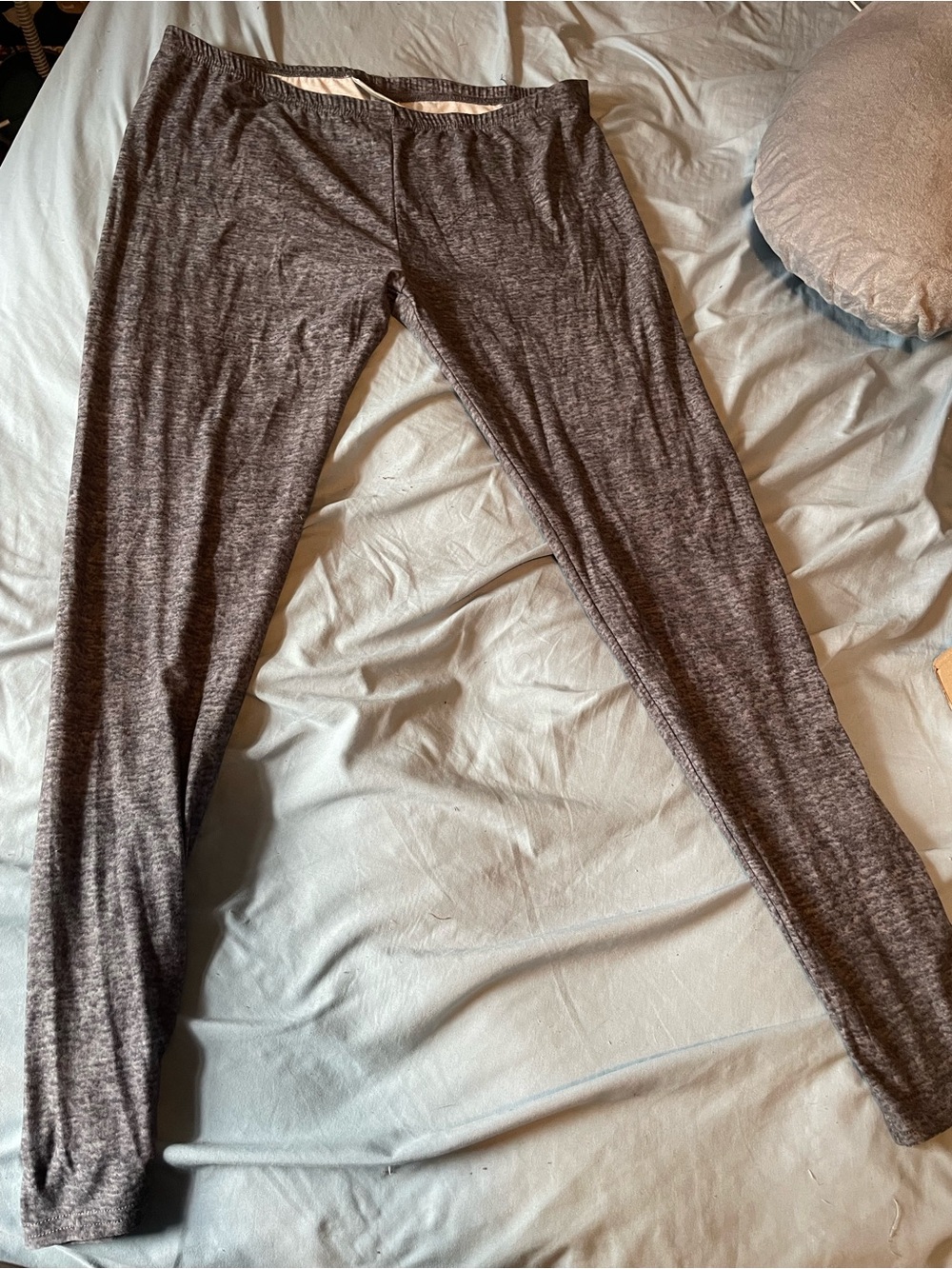 Bobbie Brooks Gray and Cream Women's Top